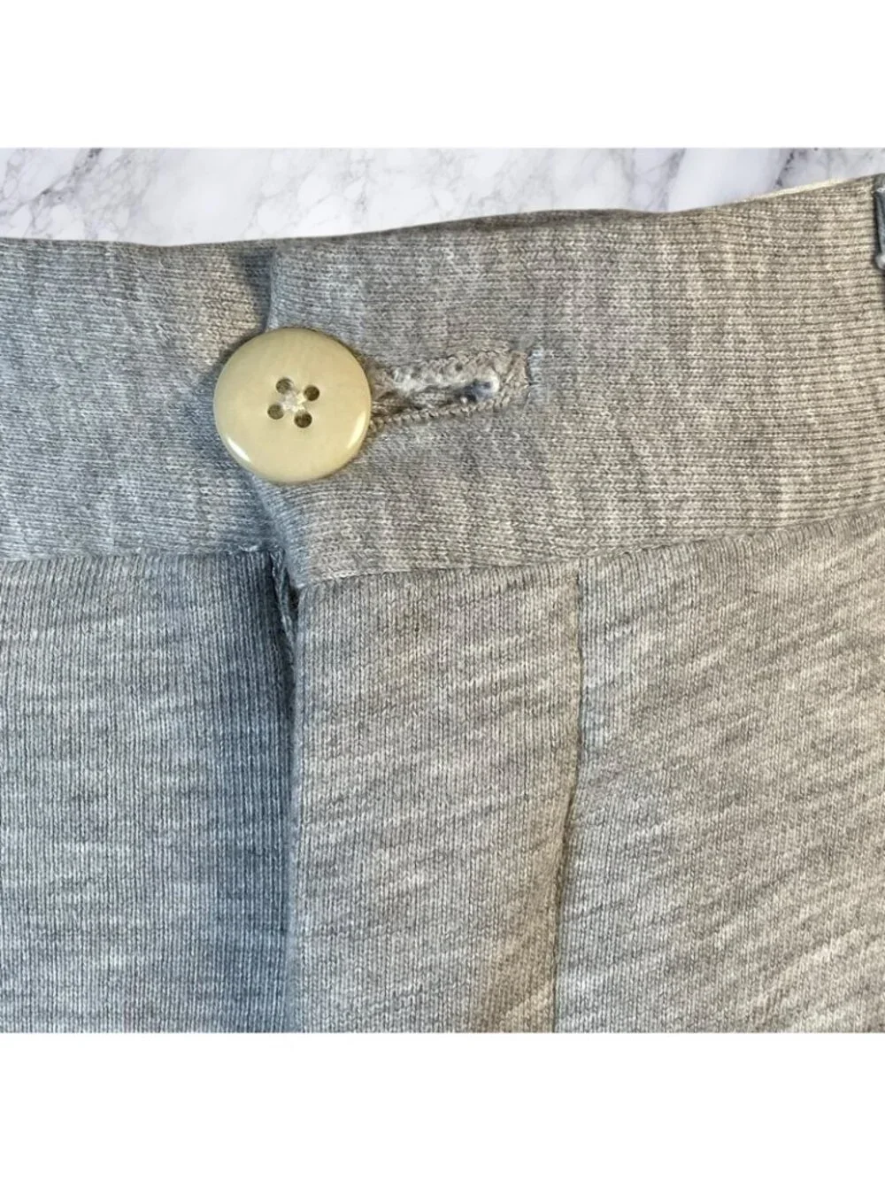 Helsa Organic Blend Enzyme Trousers in Heather Grey - Picture 9 of 11